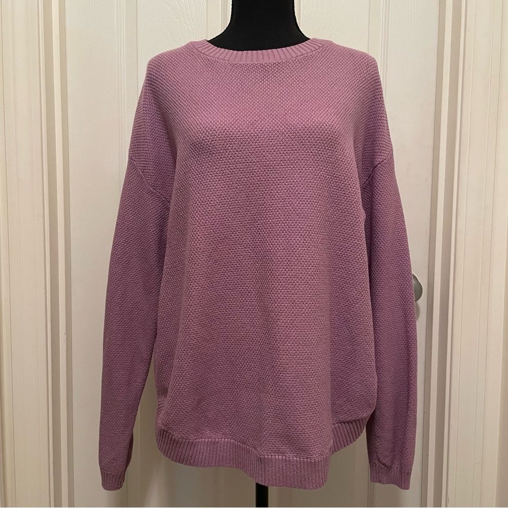 Women's Size‎ Large Cozy Lavender Knit Sweater